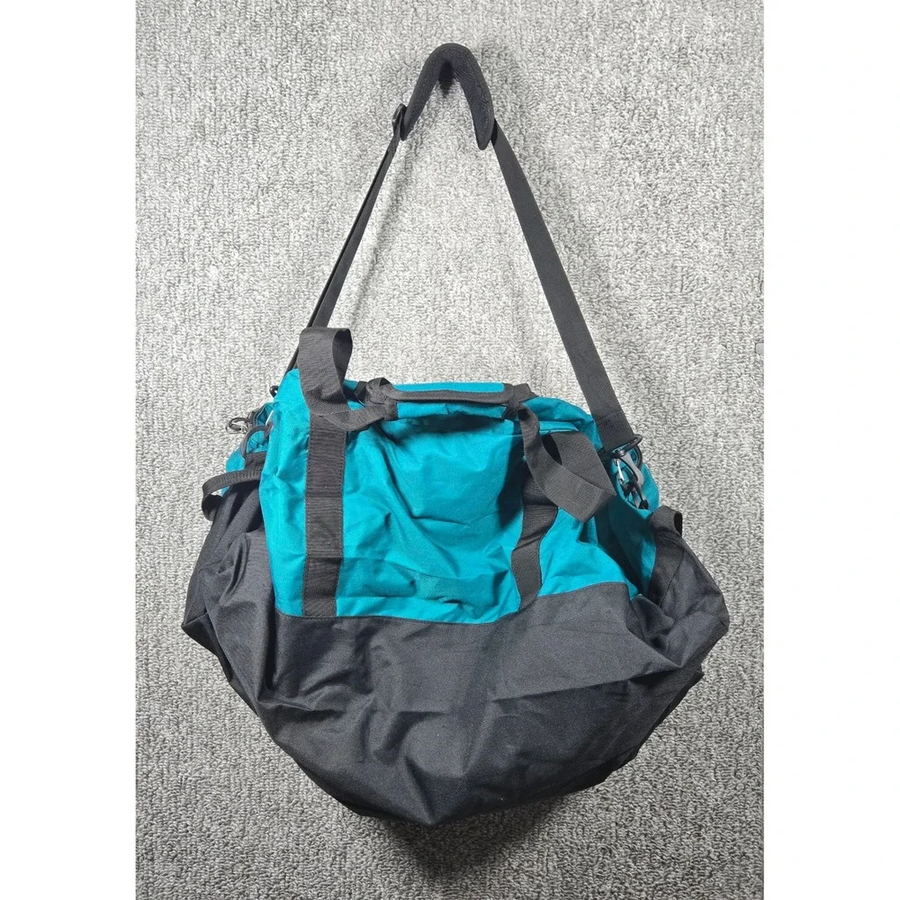 Eastern Mountain Sports‎ Teal Black Duffle Bag Weekend Travel Gear